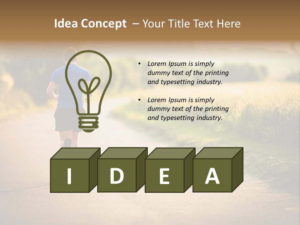 White Peaceful Mother PowerPoint Template