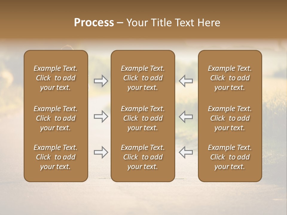 White Peaceful Mother PowerPoint Template