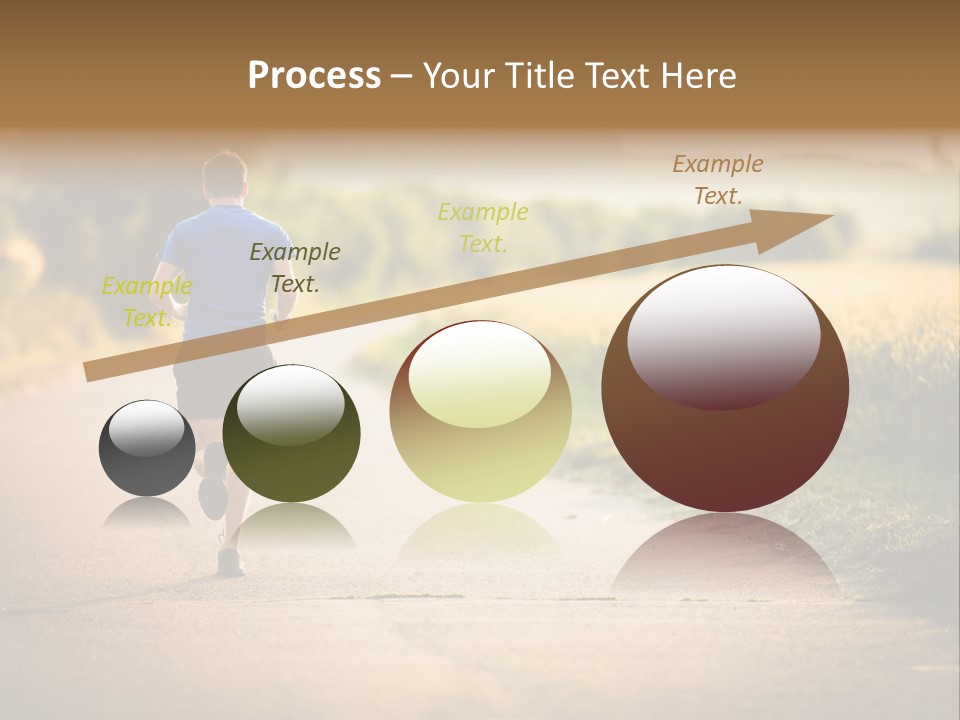 White Peaceful Mother PowerPoint Template