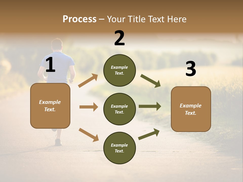 White Peaceful Mother PowerPoint Template