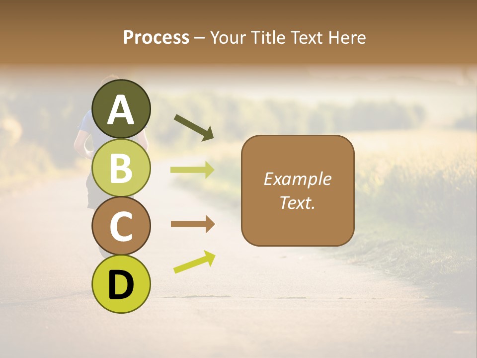 White Peaceful Mother PowerPoint Template