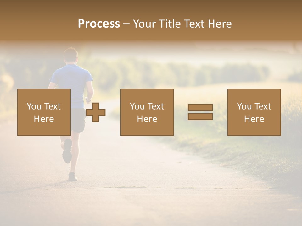 White Peaceful Mother PowerPoint Template