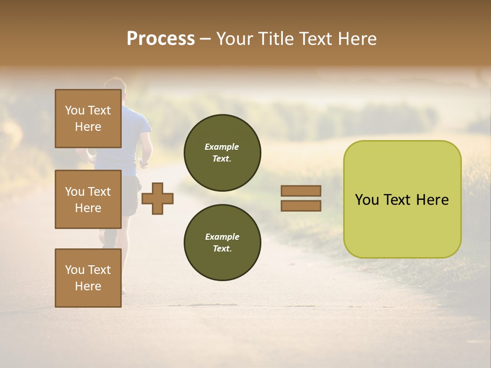 White Peaceful Mother PowerPoint Template