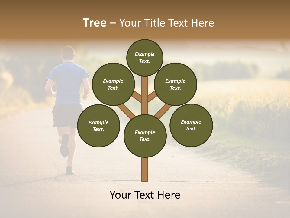 White Peaceful Mother PowerPoint Template