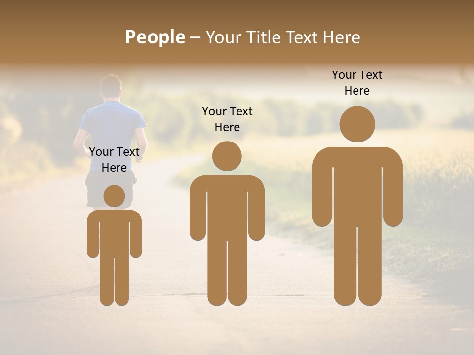 White Peaceful Mother PowerPoint Template