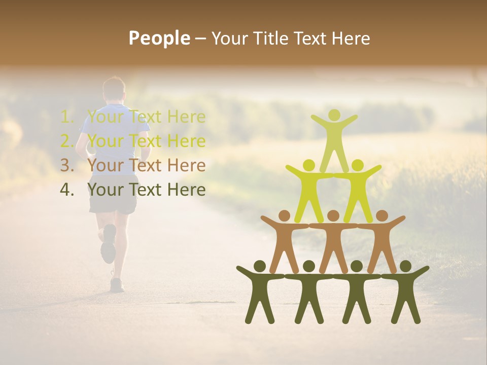 White Peaceful Mother PowerPoint Template