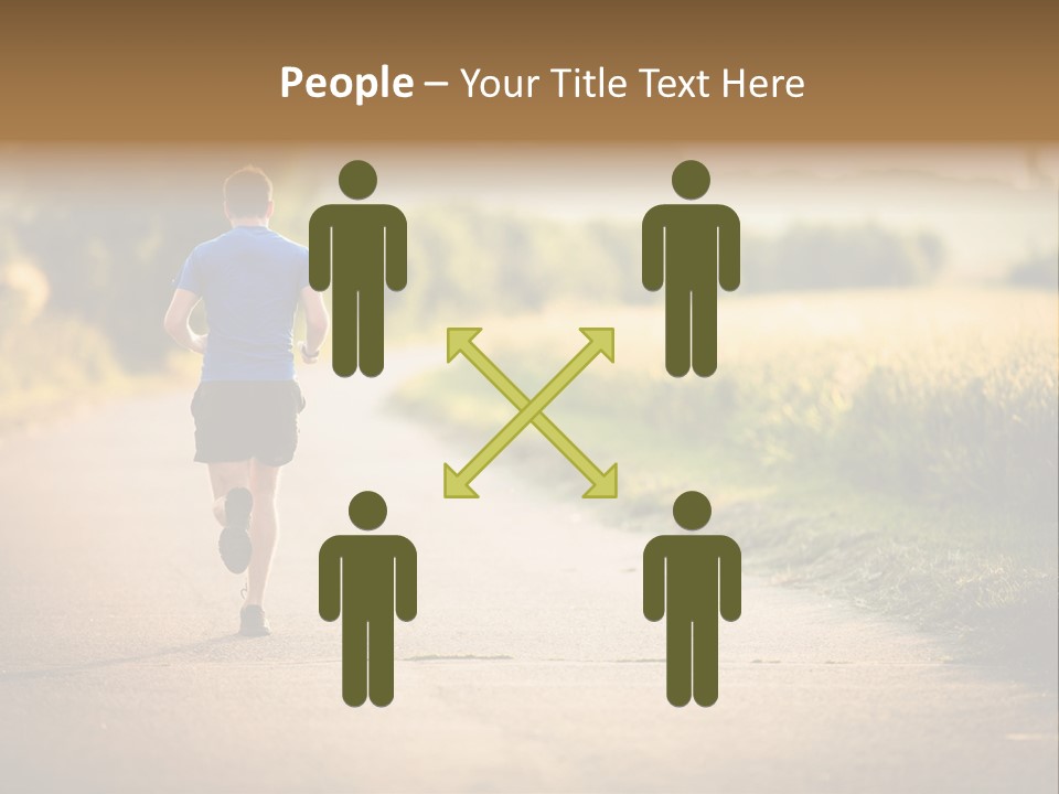 White Peaceful Mother PowerPoint Template