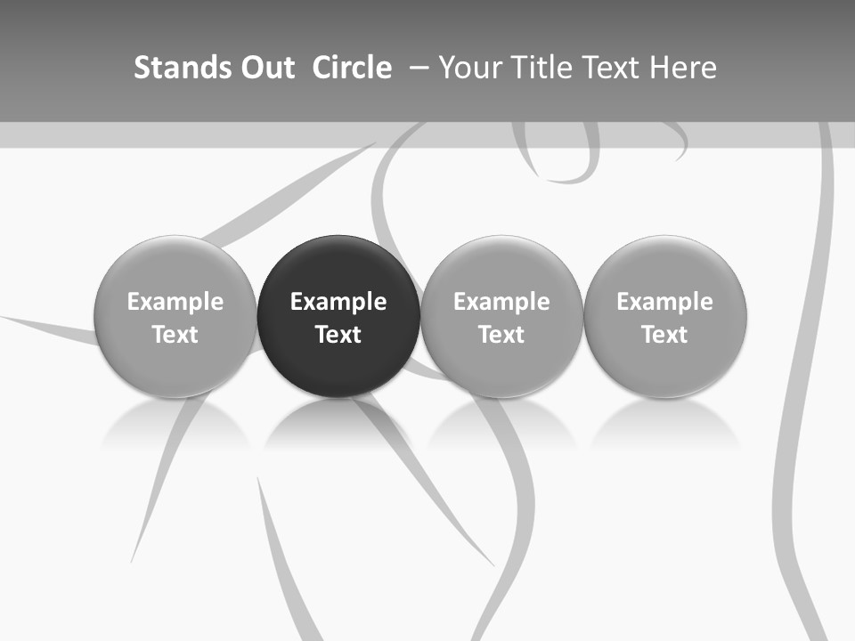 Standing Sea Beach PowerPoint Template