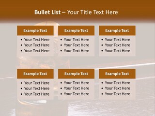 Sunset Wave Life PowerPoint Template
