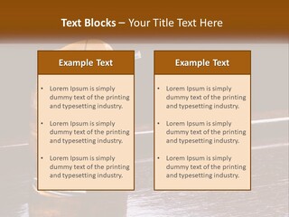 Sunset Wave Life PowerPoint Template