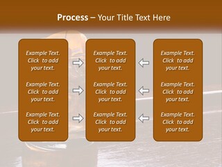 Sunset Wave Life PowerPoint Template