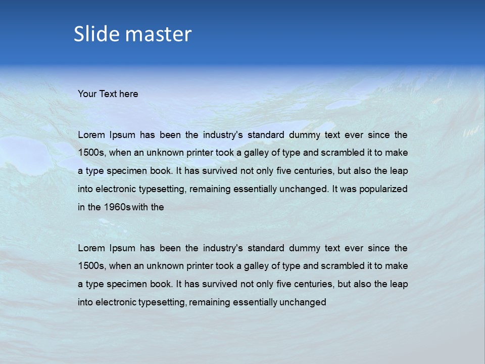 Pensioner Sand Sad PowerPoint Template