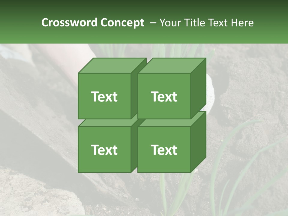 Sad Daughter Pensioner PowerPoint Template