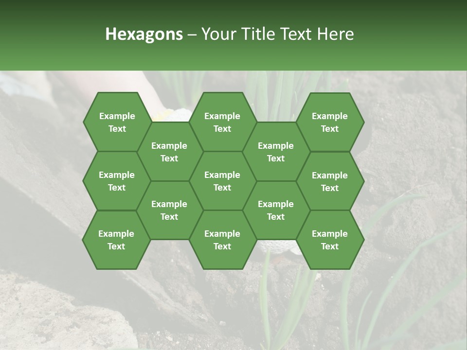 Sad Daughter Pensioner PowerPoint Template