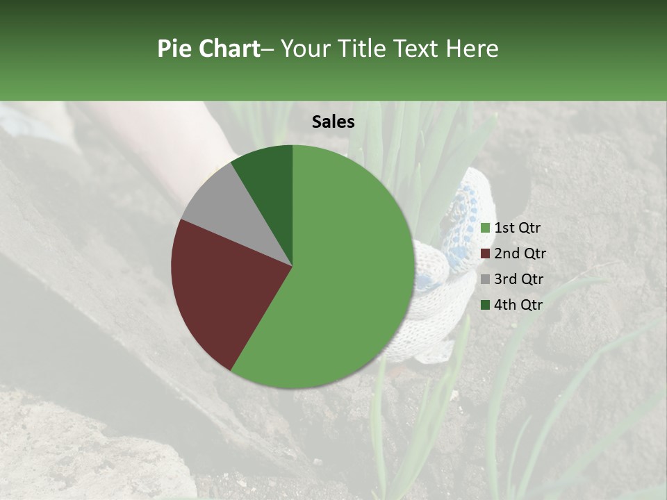 Sad Daughter Pensioner PowerPoint Template