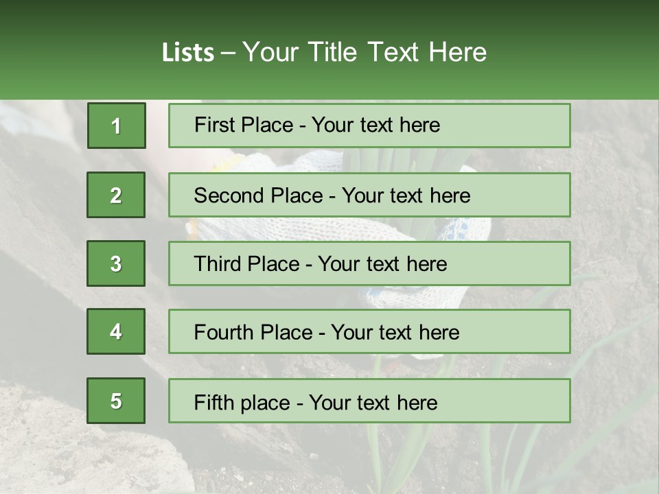 Sad Daughter Pensioner PowerPoint Template