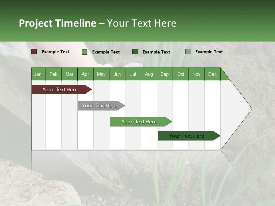Sad Daughter Pensioner PowerPoint Template