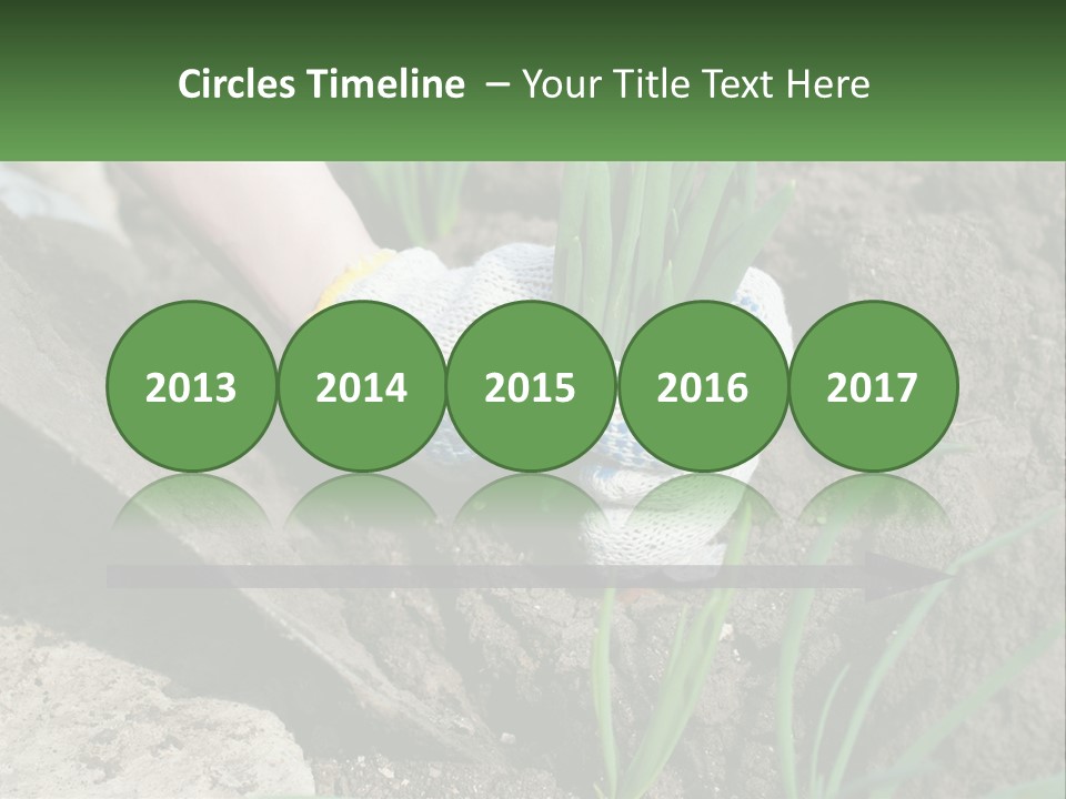 Sad Daughter Pensioner PowerPoint Template