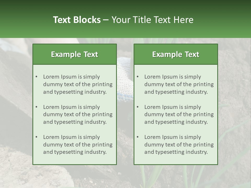Sad Daughter Pensioner PowerPoint Template