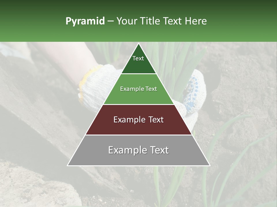 Sad Daughter Pensioner PowerPoint Template