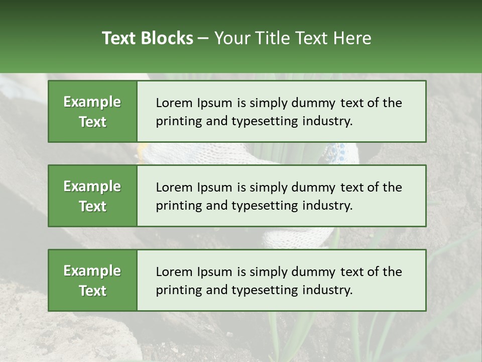 Sad Daughter Pensioner PowerPoint Template