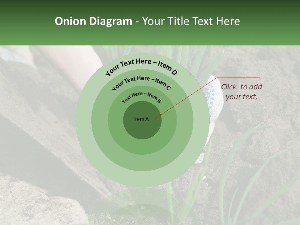 Sad Daughter Pensioner PowerPoint Template