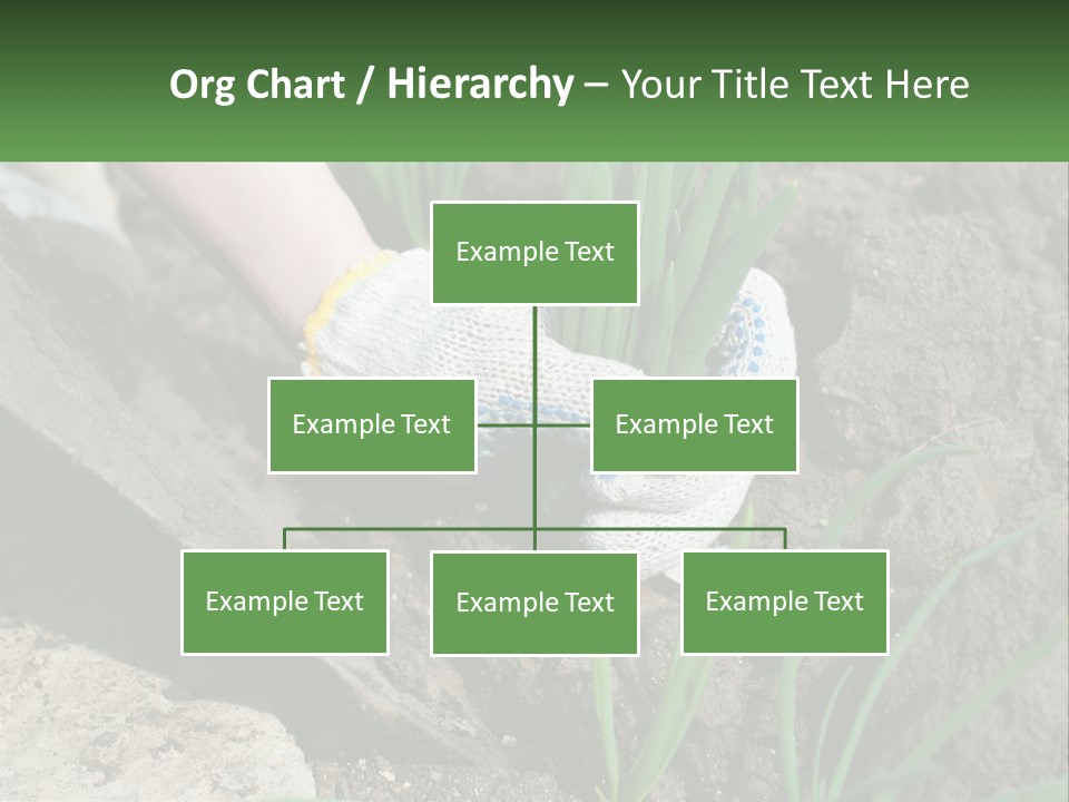 Sad Daughter Pensioner PowerPoint Template