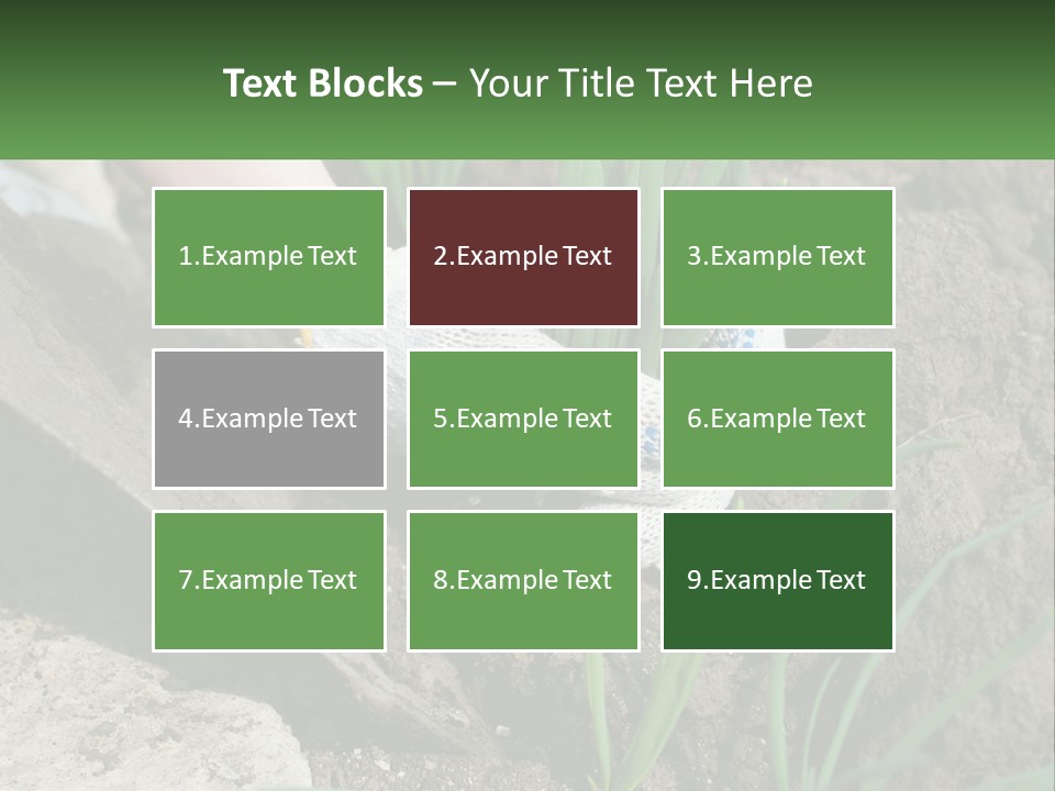 Sad Daughter Pensioner PowerPoint Template