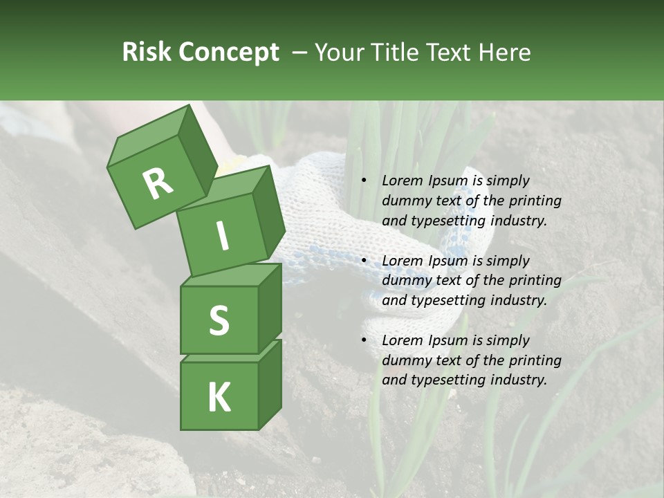 Sad Daughter Pensioner PowerPoint Template