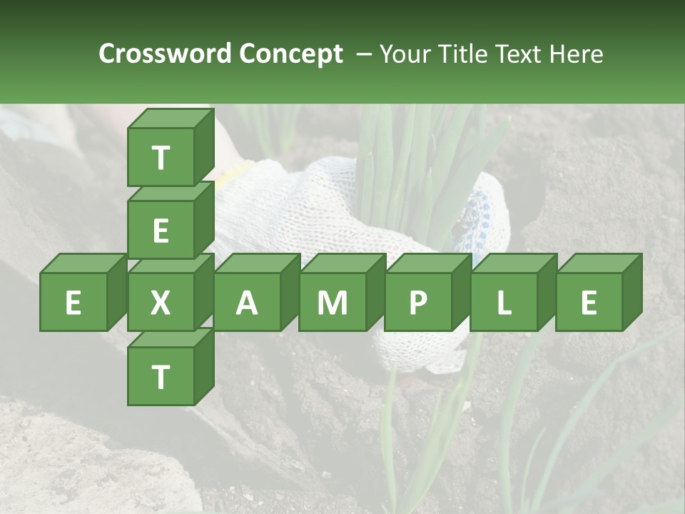 Sad Daughter Pensioner PowerPoint Template