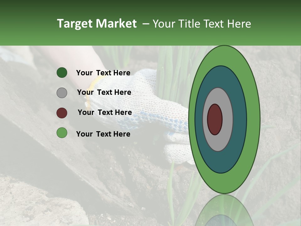 Sad Daughter Pensioner PowerPoint Template