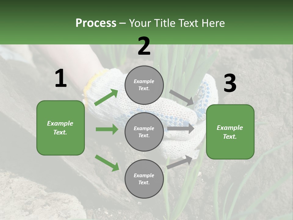 Sad Daughter Pensioner PowerPoint Template