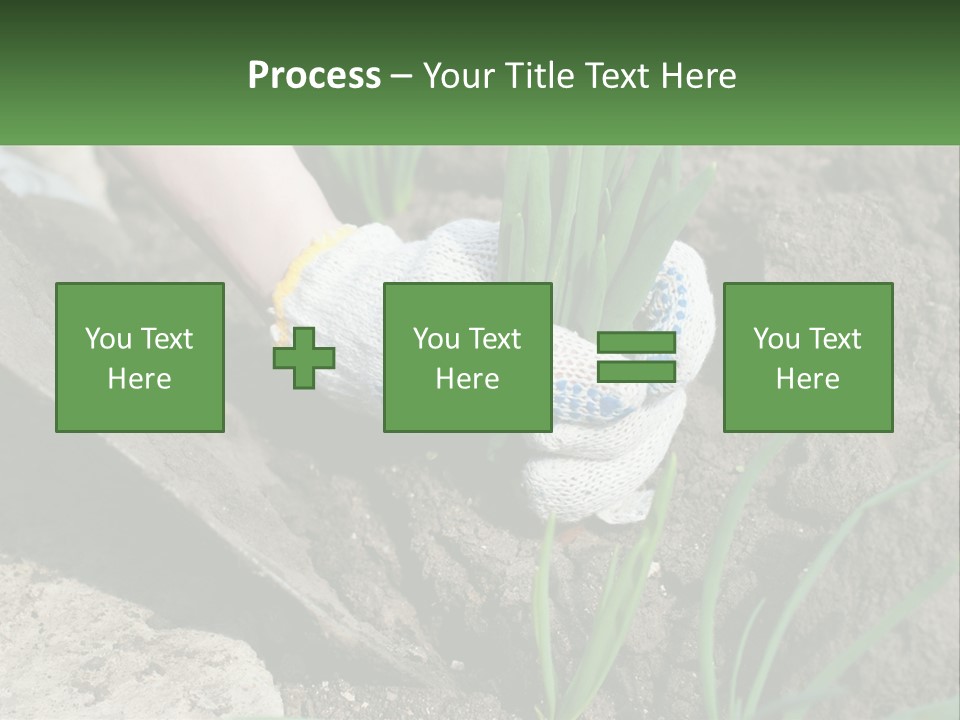 Sad Daughter Pensioner PowerPoint Template