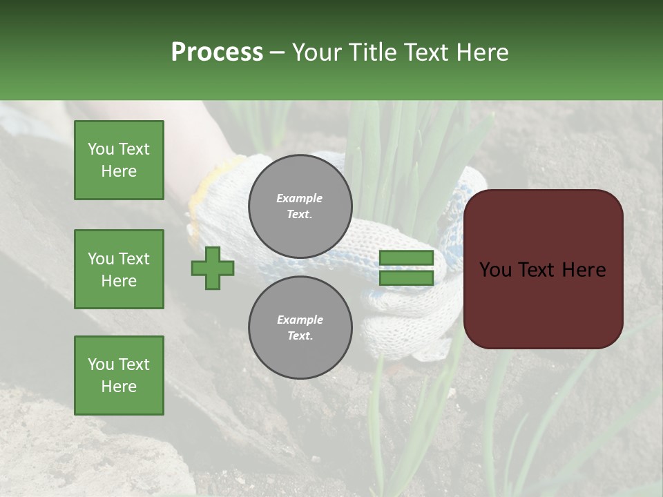 Sad Daughter Pensioner PowerPoint Template
