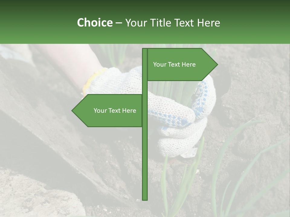 Sad Daughter Pensioner PowerPoint Template