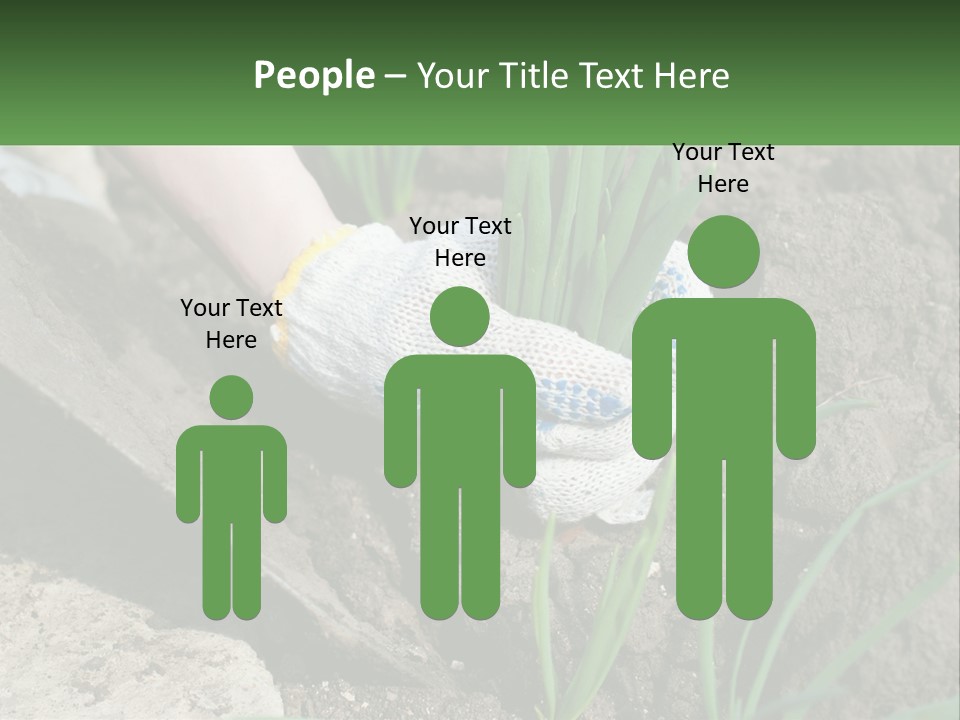 Sad Daughter Pensioner PowerPoint Template