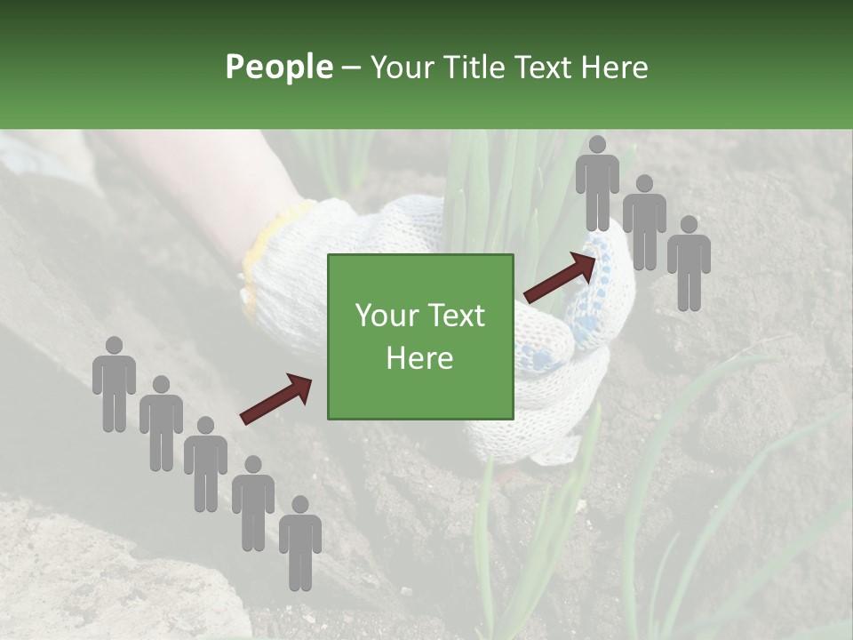 Sad Daughter Pensioner PowerPoint Template