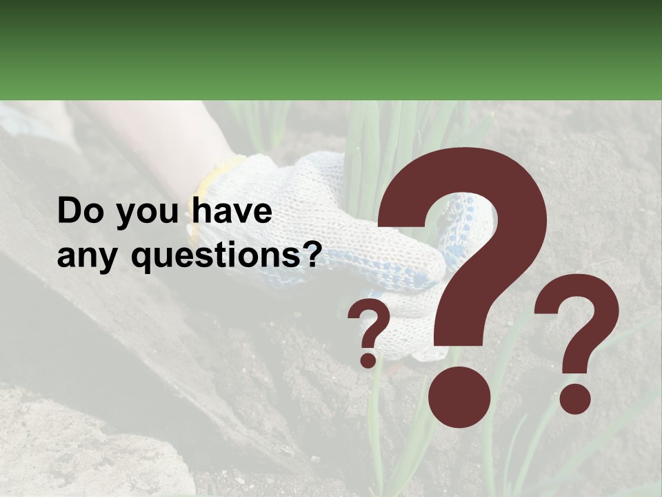 Sad Daughter Pensioner PowerPoint Template