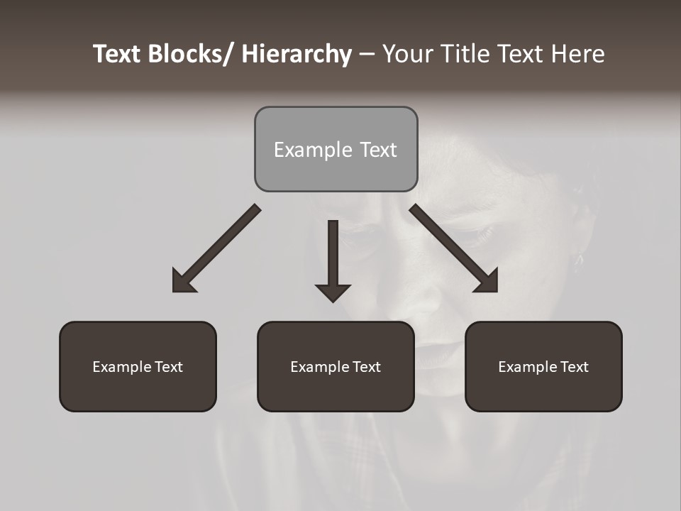 Mother Senior Daughter PowerPoint Template