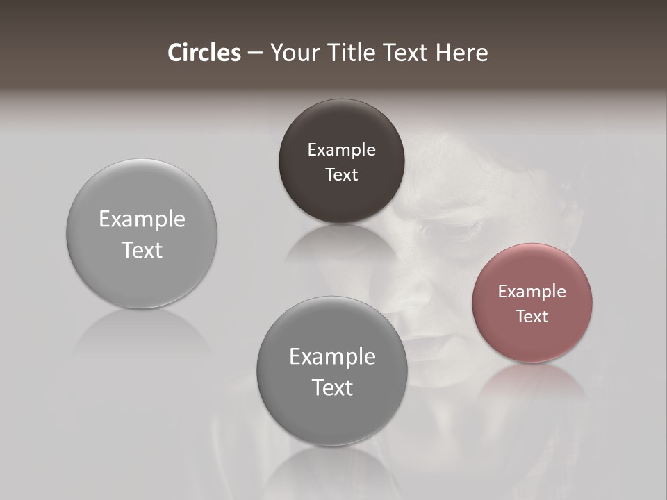 Mother Senior Daughter PowerPoint Template