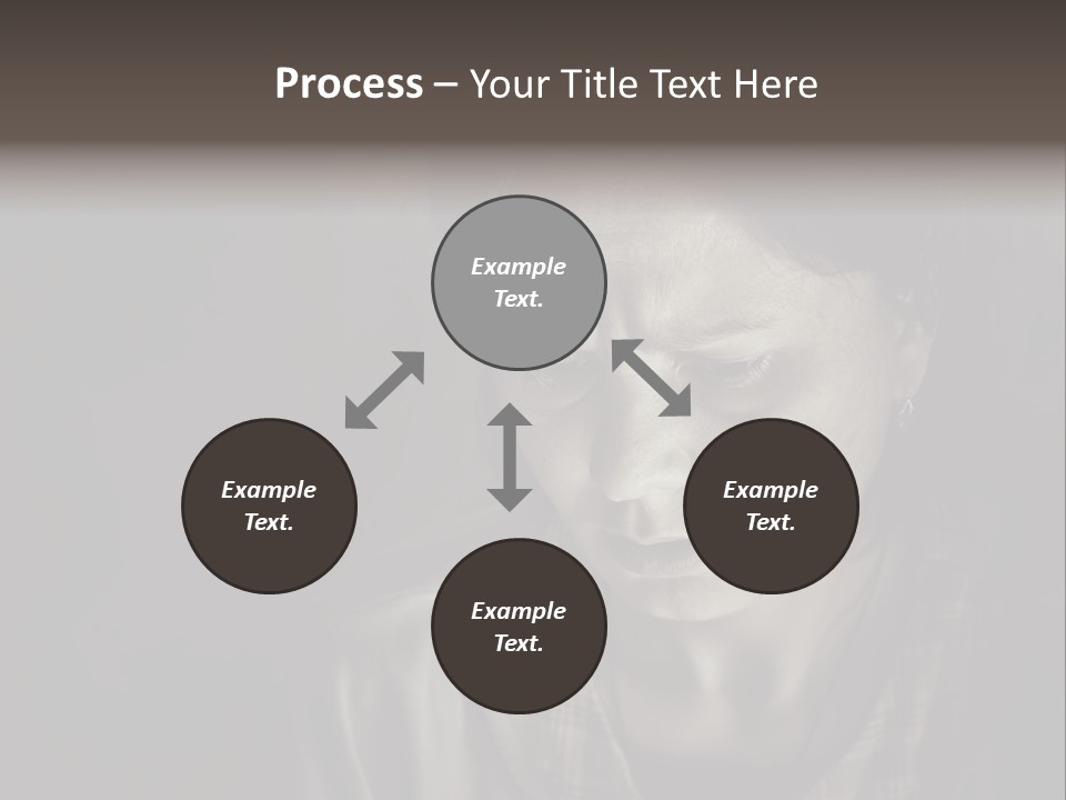 Mother Senior Daughter PowerPoint Template