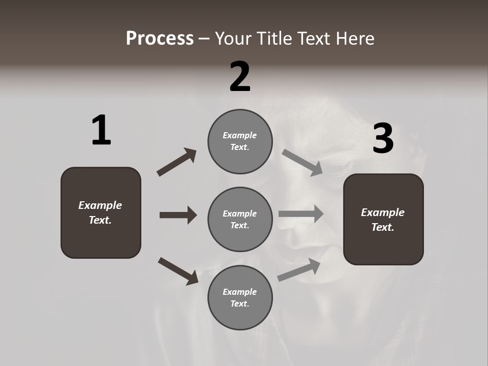 Mother Senior Daughter PowerPoint Template