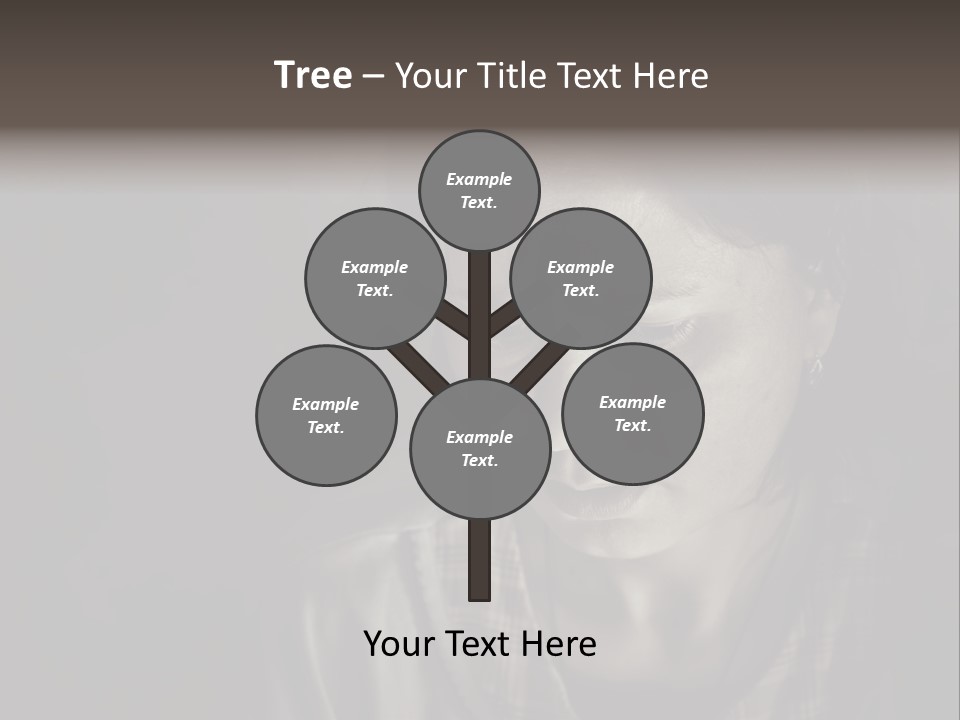 Mother Senior Daughter PowerPoint Template