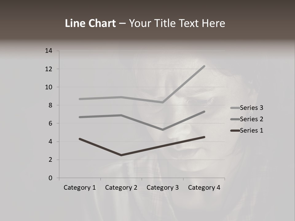 Mother Senior Daughter PowerPoint Template