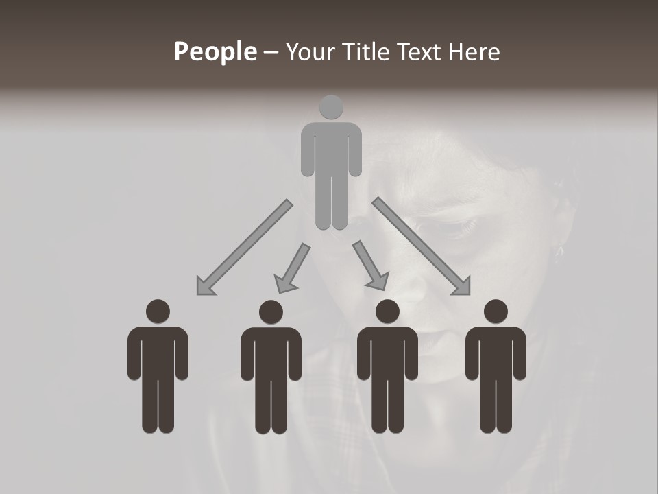 Mother Senior Daughter PowerPoint Template