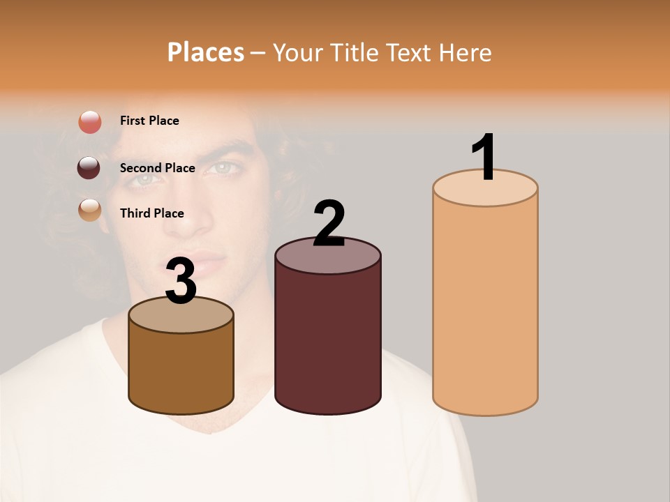 Caucasian Parent Daughter PowerPoint Template