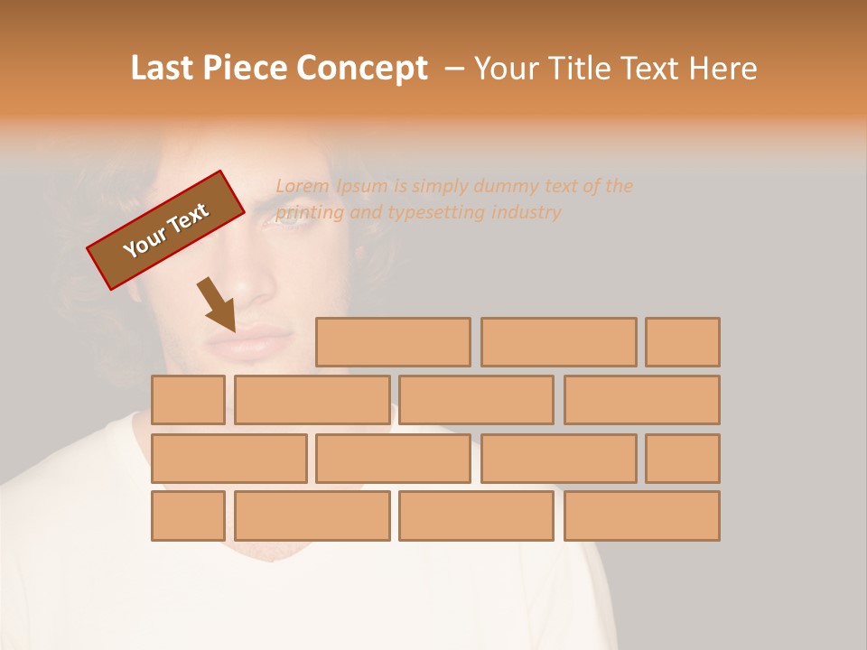 Caucasian Parent Daughter PowerPoint Template