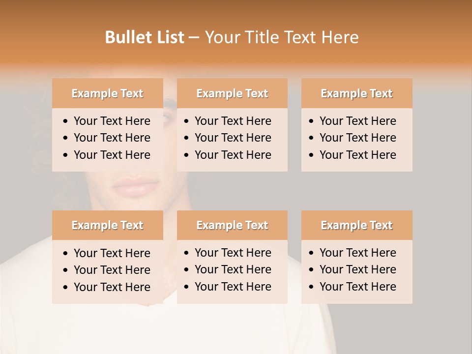 Caucasian Parent Daughter PowerPoint Template