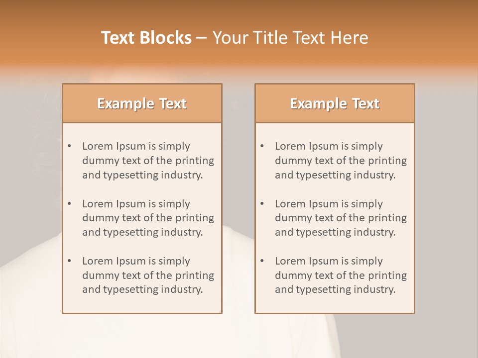 Caucasian Parent Daughter PowerPoint Template