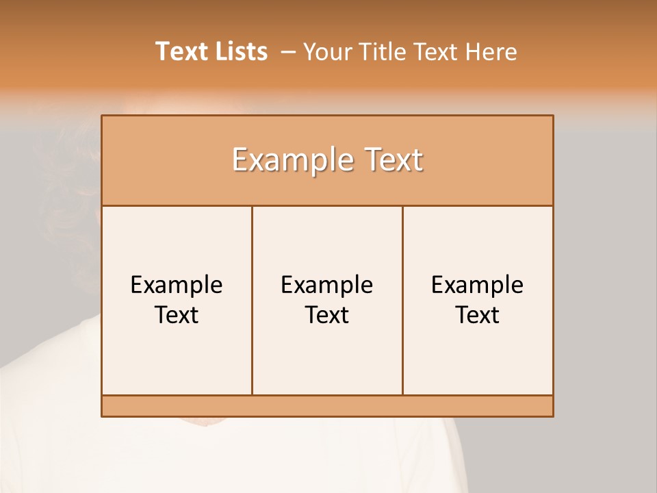 Caucasian Parent Daughter PowerPoint Template
